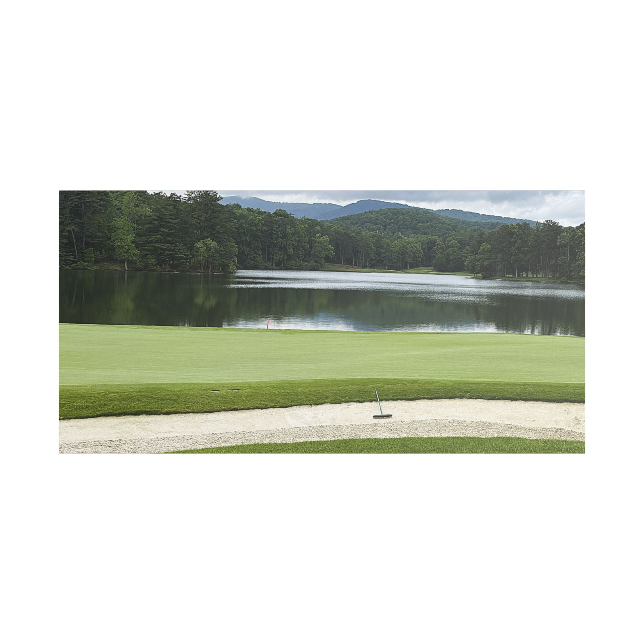 SOMETHING WANTED | North Georgia Mountain Lake Golf Course Canvas