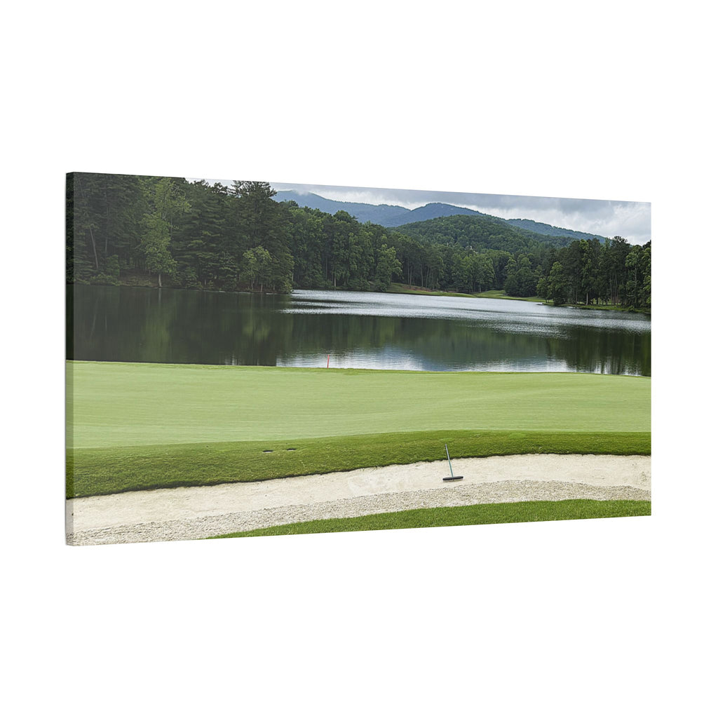 SOMETHING WANTED | North Georgia Mountain Lake Golf Course Canvas